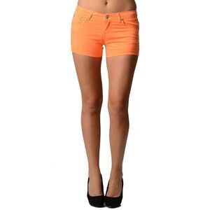 Levi Orange Jean shorts